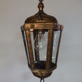 lantaarn-messing-gehamerd-antiek-1910