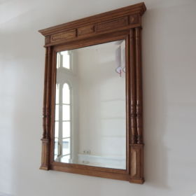 mirror-facet-frame-oak-wood-mechelen-early-20th-century-antique