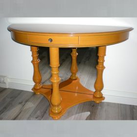 wandtafel-half-rond-antiek-oranje