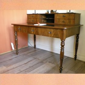 bureau-mahonie-antiek-19e eeuw