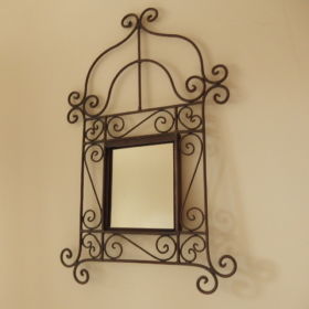 mirror-frame-wrought-iron